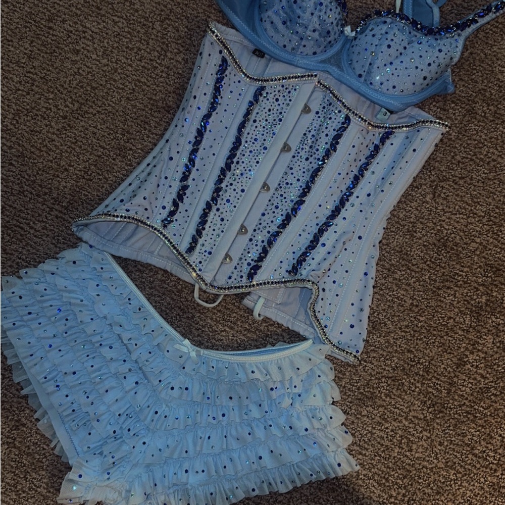 Custom DIY rave outfit